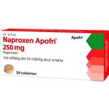 Naproxen Receptfria läkemedel Naproxen Apofri 250mg 20 st Tablett