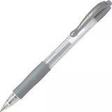 Silver Pennor Pilot G2 Metallic Silver Gel Pen 0.7mm