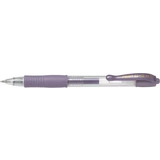 Lila Gelpennor Pilot G2 Metallic Violet Gel Pen 0.7mm