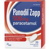 Omega Pharma Receptfria läkemedel Panodil Zapp 500mg 20 st Tablett