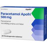 Paracetamol Paracetamol Apofri 500mg 20 st Tablett