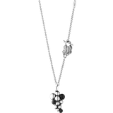 Georg Jensen Moonlight Grapes Necklace - Silver/Onyx
