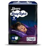 Libero Blöjor Libero Sleep Tight 9, 22-37kg, 14pcs