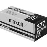 Batterier & Laddbart Maxell SR626SW 377 Compatible 10-pack