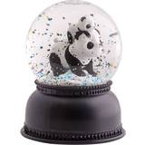 A Little Lovely Company Svarta Inredningsdetaljer A Little Lovely Company Snowglobe Light Panda