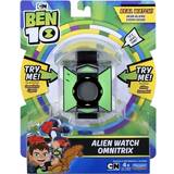 Plastleksaker - Superhjältar Interaktiva leksaker Playmates Toys Ben 10 Alien Watch Omnitrix