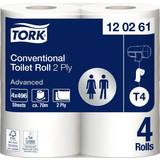 Toalett- & Hushållspapper Tork Advanced Conventional T4 2-Ply Toilet Roll 24-pack c