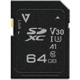 V7 SDXC Minneskort & USB-minnen V7 SDXC Class 10 UHS-I U3 V30 A1 100/85MB/s 64GB