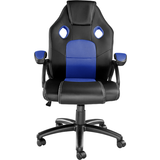 Tectake Gamingstolar tectake Mike Gaming Chair - Black/Blue