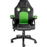 Tectake Gamingstolar tectake Mike Gaming Chair - Black/Green