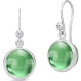 Julie Sandlau Prime Earrings - Silver/Green