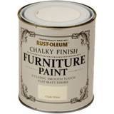 Metaller - Träfärger Målarfärg Rust-Oleum Furniture Träfärg Chalky White 0.75L