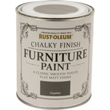 Grå - Träfärger Målarfärg Rust-Oleum Furniture Träfärg Graphite 0.75L
