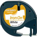 Märkmaskiner & Etiketter Dymo LetraTag Iron-On White