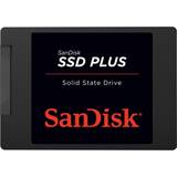 SanDisk S-ATA 6Gb/s - SSDs Hårddiskar SanDisk Plus SDSSDA-2T00-G26 2TB