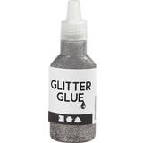 Silver Lim Creotime Glitter Glue Silver 25ml