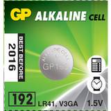 GP Batteries Alkalisk - Batterier - Klockbatterier Batterier & Laddbart GP Batteries 192 Compatible