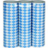 Boland Streamer Oktoberfest Checkered Serpentines White/Blue 3-pack