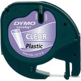 Märkmaskiner & Etiketter Dymo LetraTag Clear Plastic