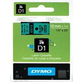 Dymo Label Cassette D1 Black on Green