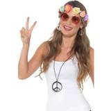 Hippies - Kappor & Mantlar Maskeradkläder Smiffys Hippie Festival Kit Multi-Coloured