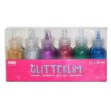 Glitterlim Sense Glitter Glue 12 Pack