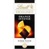 Lindt Apelsin Choklad Lindt Excellence Orange Intense Dark Chocolate 100g 1pack