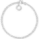 Thomas Sabo Pearl Necklaces Armband Thomas Sabo Charm Club Classic Bracelet - Silver