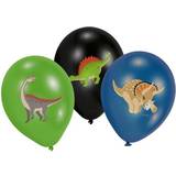 Årsdagar Ballonger Amscan Latex Ballon Happy Dinosaur 6-pack