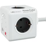 allocacoc PowerCube Extended 4-way 1.5m WiFi
