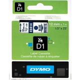 Kontorsmaterial Dymo Label Cassette D1 Blue on White