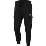 Shorts herr cargo Nike Club Fleece Cargo Pants - Black/White