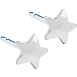 Blomdahl Star Earrings 5mm - Silver