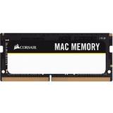 64 GB - SO-DIMM DDR4 - Svarta RAM minnen Corsair Mac Memory SO-DIMM DDR4 2666MHz Apple 2x32GB (CMSA64GX4M2A2666C18)