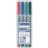 Vattenbaserad Textilpennor Staedtler Lumocolor Non Permanent Pen 315 1mm 4-pack