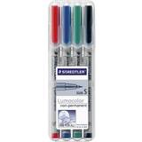 Vattenbaserad Textilpennor Staedtler Lumocolor Non Permanent Pen 311 0.4mm 4-pack