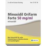 Minoxidil Minoxidil Orifarm Forte 50mg/ml 60ml 3 st Lösning