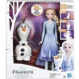 Elsa docka Hasbro Disney Frozen 2 Talk & Glow Olaf & Elsa E5508