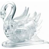 Hcm-Kinzel Crystal Puzzle Swan Transparent 44 Bitar