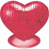 Hcm-Kinzel Crystal Puzzle Heart Red 46 Bitar