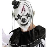 Clowner Maskerad Ansiktsmasker Widmann Mördarclown Mask Hatt