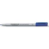 Vattenbaserad Textilpennor Staedtler Lumocolor Non Permanent Pen Blue 315 1mm