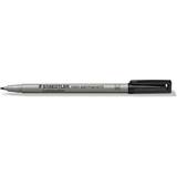 Svarta Textilpennor Staedtler Lumocolor Non Permanent Pen Black 1mm
