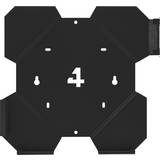 4mount PS4 Slim Console Wall Mount - Black