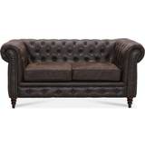 Bloomington Cambridge Leather Soffa 165cm 2-sits