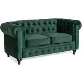 Bloomington Soffor Bloomington Chesterfield Lyx Soffa 164cm 2-sits