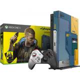Spelkonsoler Microsoft Xbox One X 1TB - Cyberpunk 2077 Limited Edition Bundle
