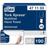 Toalett- & Hushållspapper Tork Xpress Multifold 3800-pack