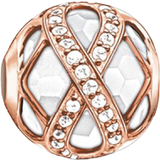 Thomas Sabo Infinity Bead Charm - Rose Gold/Jade