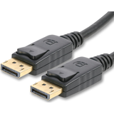 DisplayPort-kablar - Koppar - Svarta Nördic DisplayPort-DisplayPort 1.4 2m